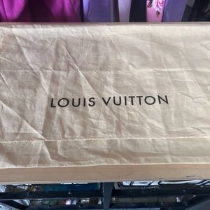 Authentic Louis Vuitton dust bag
